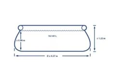 Intex Easy Set Zwembad | 457 X 122cm 16 Intex Easy Set Zwembad | 457 X 122cm -Intex Zwembaden Winkel intex easy set zwembad 457 x 122cm afmetingen