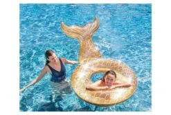 Intex Glitter Zeemeermin Zwemband -Intex Zwembaden Winkel intex glitter zeemeermin zwemband in gebruik