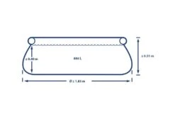 Intex Happy Crab Easy Set Zwembad | 183 X 51cm -Intex Zwembaden Winkel intex happy crab easy set zwembad 183 x 51cm afmetingen