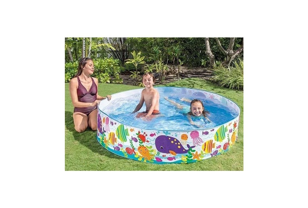 Intex Oceaanprint Zwembadje 4 Intex Oceaanprint Zwembadje - Afbeelding 2