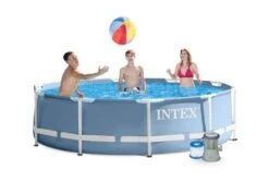 Intex Prism Frame Zwembad | 366 X 76cm Met Pomp -Intex Zwembaden Winkel intex prism frame zwembad 305 x 76cm met pomp 1