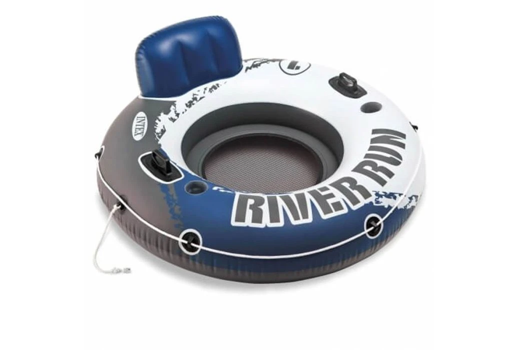 Intex River Run Waterlounge Blauw/wit 3 Intex River Run Waterlounge Blauw/wit