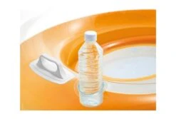 Intex Sit 'n Lounge Oranje -Intex Zwembaden Winkel intex sit n lounge oranje bekerhouder