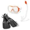 Intex Wave Rider Snorkelset 8+ | Oranje & Zwart