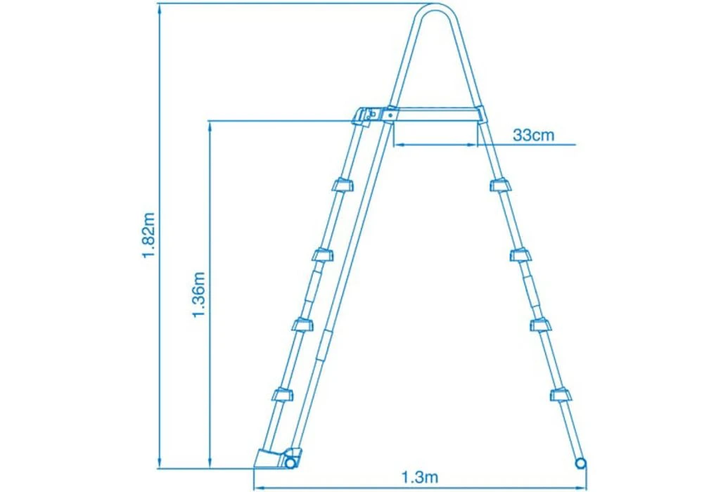 Intex Zwembadtrap | 132 Cm 4 Intex Zwembadtrap | 132 Cm - Afbeelding 2