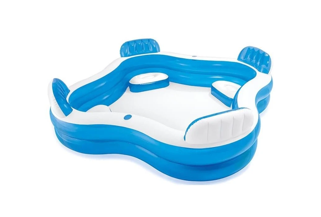 Intex Opblaasbaar Zwembad 4-zits 3 Intex Opblaasbaar Zwembad 4-zits
