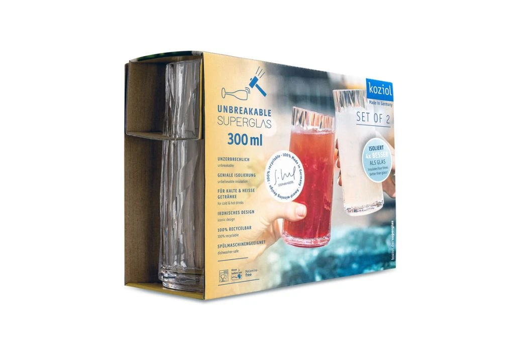 Koziol Kunststof Cocktailglas Club No. 8 30 Cl | 2 Stuks 4 Koziol Kunststof Cocktailglas Club No. 8 30 Cl | 2 Stuks - Afbeelding 2