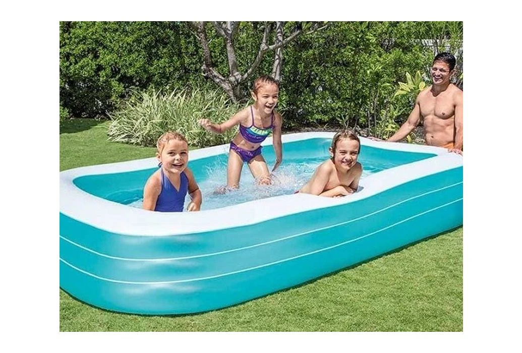 Intex Groot Opblaasbaar Zwembad Family Pool 4 Intex Groot Opblaasbaar Zwembad Family Pool - Afbeelding 2
