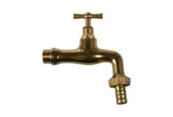 Splash-X Buitenkraan Zware Uitvoering 1" X 25mm Messing