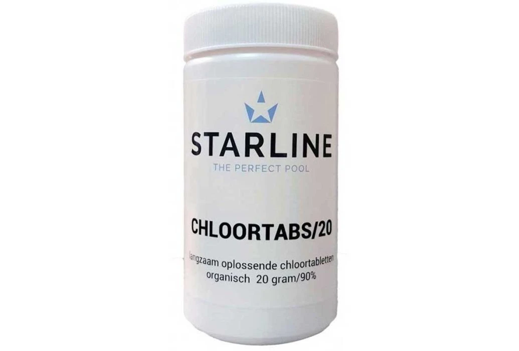Starline Chloortabletten 90/ 20grams 1kg 3 Starline Chloortabletten 90/ 20grams 1kg