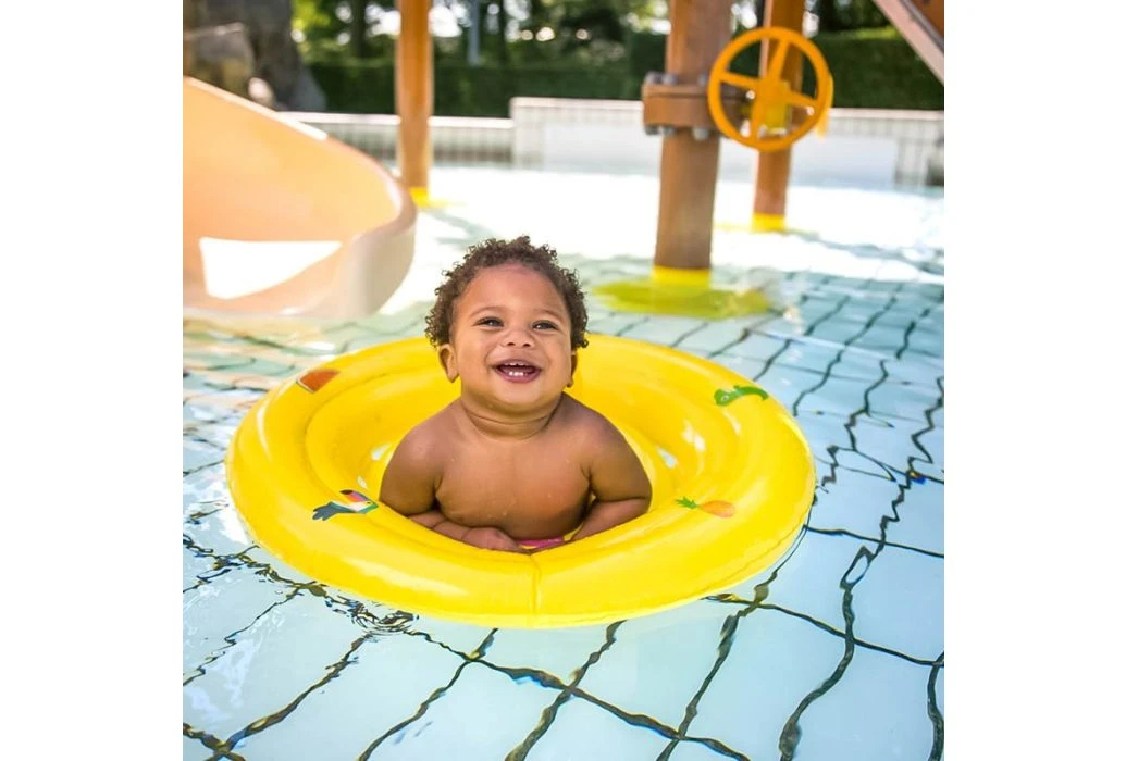 Swim Essentials Baby Float Geel | 0-1 Jaar 4 Swim Essentials Baby Float Geel | 0-1 Jaar - Afbeelding 2