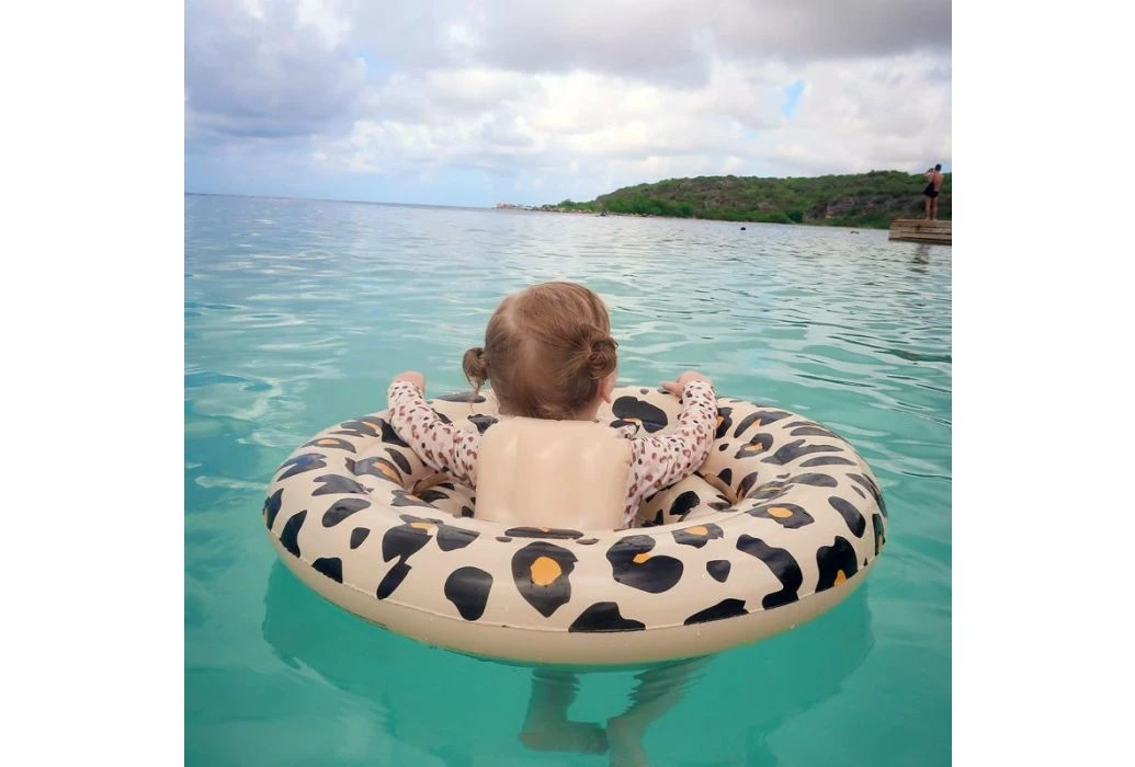 Swim Essentials Baby Float Panterprint Beige | 0-1 Jaar 6 Swim Essentials Baby Float Panterprint Beige | 0-1 Jaar - Afbeelding 4