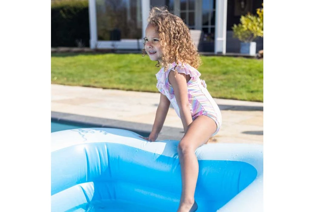 Swim Essentials Rechthoekig Zwembad | Blauw 4 Swim Essentials Rechthoekig Zwembad | Blauw - Afbeelding 2