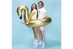 Swim Essentials Gouden Zwaan Zwemband | Ø110 Cm -Intex Zwembaden Winkel swim essentials zwemband gouden zwaan