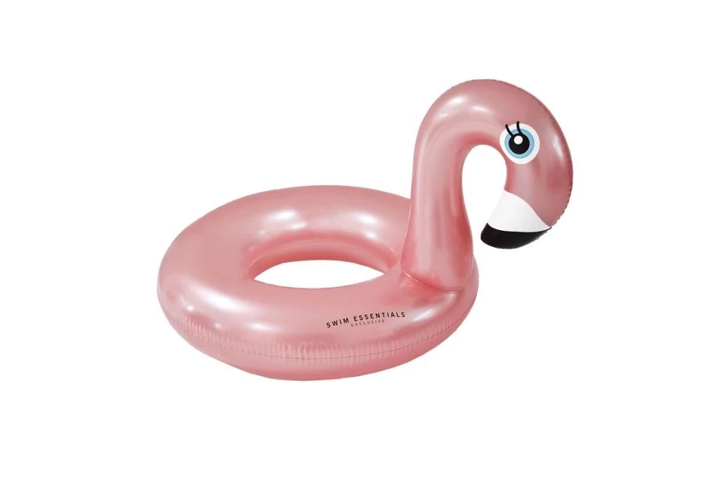 Swim Essentials Rosé Gouden Flamingo Zwemband | Ø110 Cm 3 Swim Essentials Rosé Gouden Flamingo Zwemband | Ø110 Cm