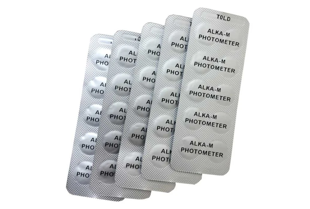 Splash-X 50 ALKA-M Tabletten Voor Fotometer 3 Splash-X 50 ALKA-M Tabletten Voor Fotometer