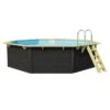 Trend Pool Houten Zwembad Antraciet | Ø 470 X 124 Cm 1 Trend Pool Houten Zwembad Antraciet | Ø 470 X 124 Cm -Intex Zwembaden Winkel trend pool houten zwembad antraciet 470 x 124 cm 1