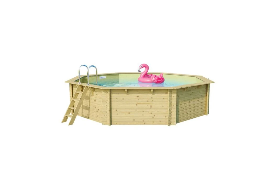 Trend Pool Houten Zwembad | Ø 547 X 124 Cm 3 Trend Pool Houten Zwembad | Ø 547 X 124 Cm