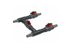 Splash-X Warmtepomp PVC Aansluitset (bypass) -Intex Zwembaden Winkel warmtepomp pvc aansluitset bypass