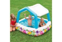 Intex Opblaaszwembad Met Zonnedak | Vissen -Intex Zwembaden Winkel zwembad zonnedak buiten